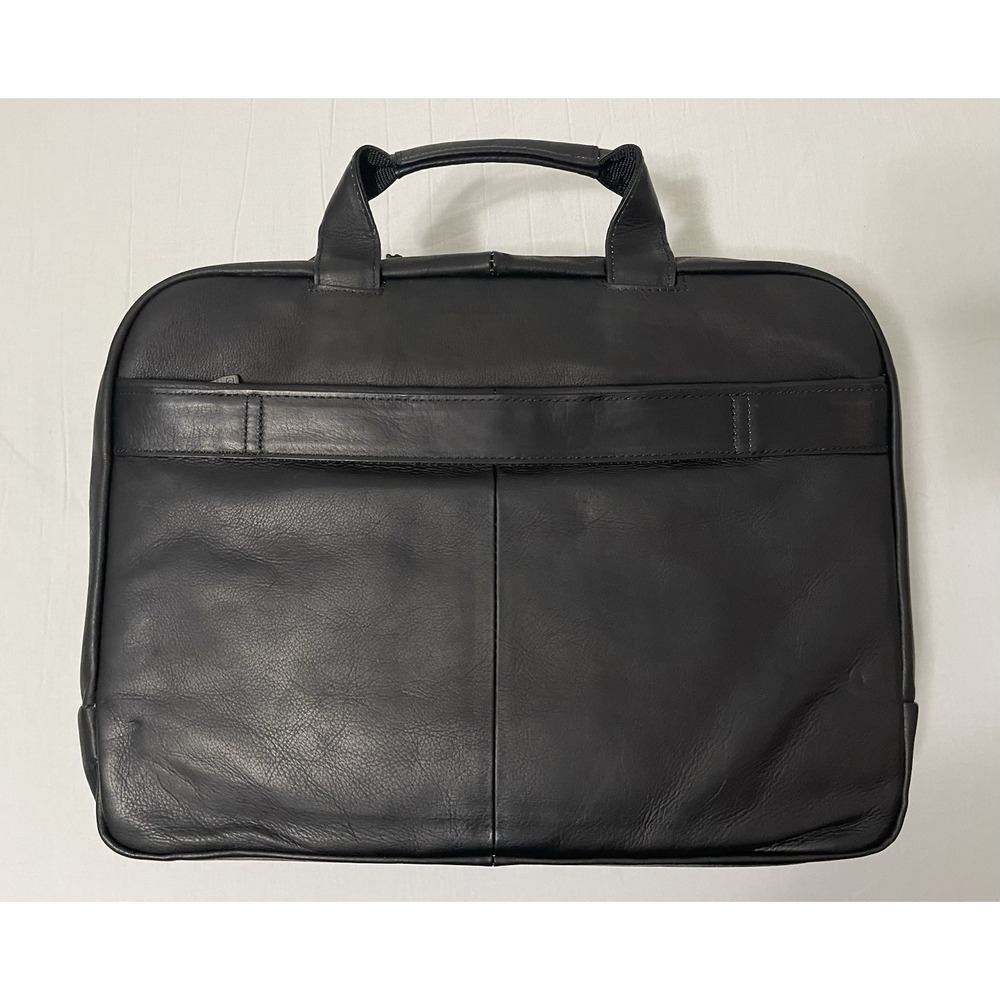 NWT OGIO Dividend Messenger 417017 Black‎ Columbian Leather Professional - Picture 4 of 10